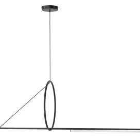 Cercle et trait pendant light by by cvl luminaires